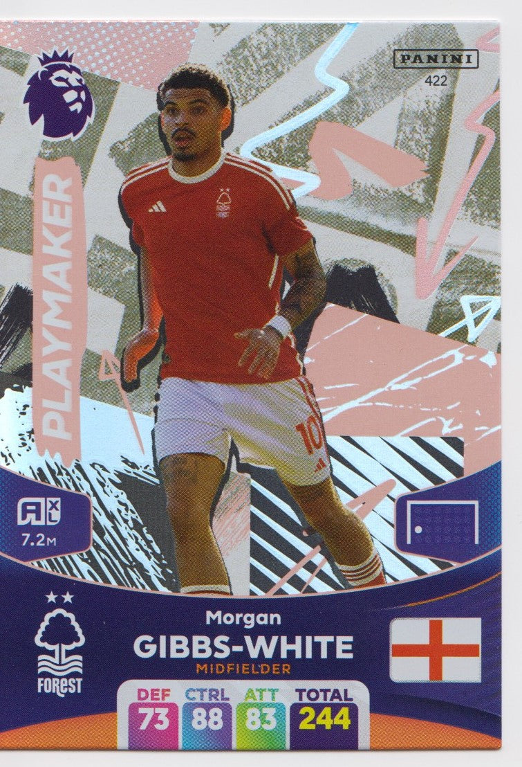 422.  Morgan Gibbs-White - Nottingham Forest - - PLAYMAKER