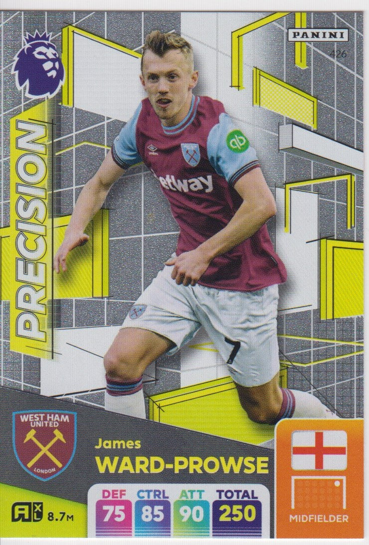 426. JAMES WARD-PROWSE - WEST HAM UNITED - PRECISION