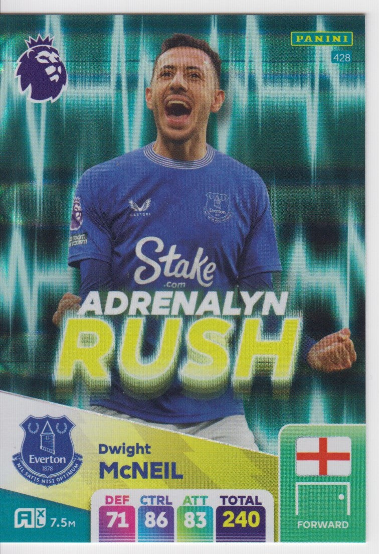 428. DWIGHT MCNEIL - EVERTON - ADRENALYN RUSH