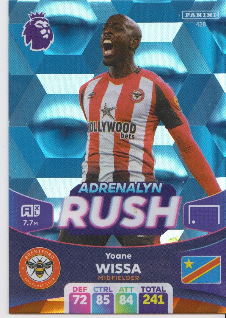 428.  Yoane Wissa  - Brentford - ADRENALYN RUSH