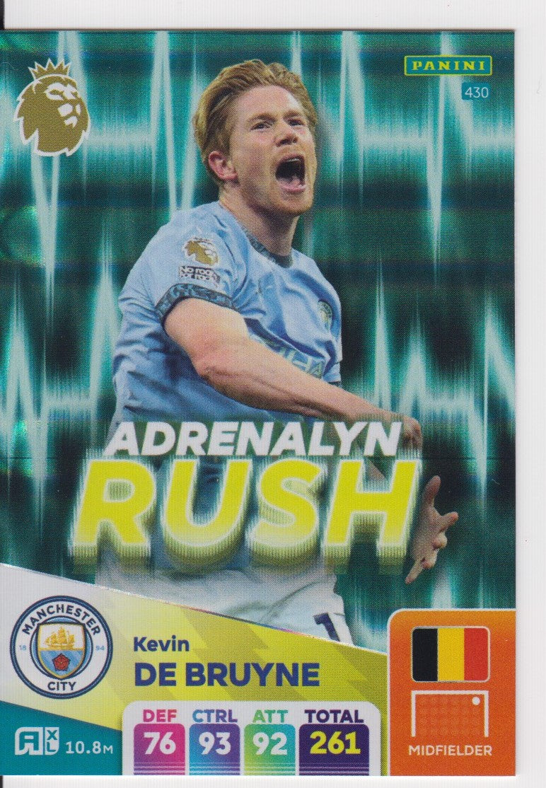 430. KEVIN DE BRUYNE - MANCHESTER CITY - ADRENALYN RUSH
