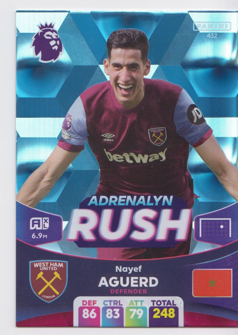 432.  Nayef Aguerd - West Ham United - ADRENALYN RUSH