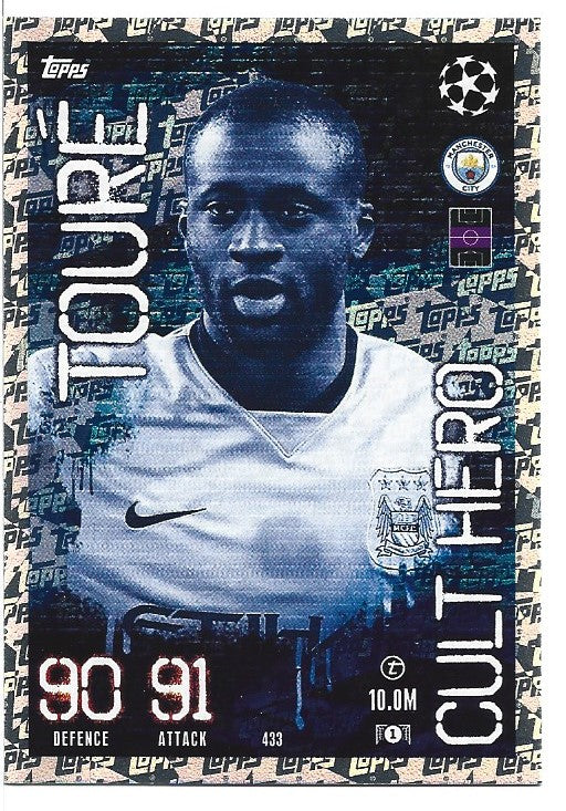 433. TOURE - MANCHESTER CITY - CULT HERO