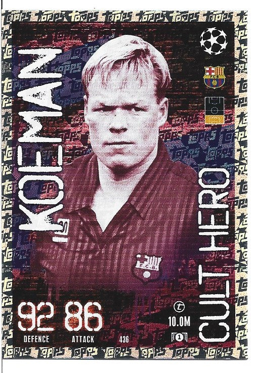 436. KOEMAN - FC BARCELONA - CULT HERO