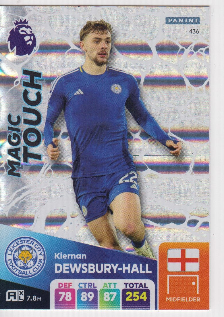436. KIERAN DEWSBURY-HALL - LEICESTER CITY - MAGIC TOUCH