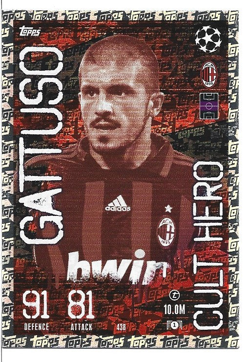 438. GATTUSO - AC MILAN - CULT HERO