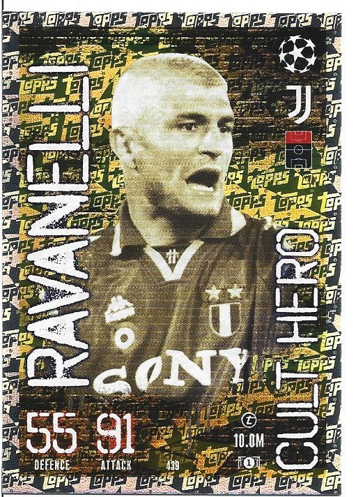439. RAVANELLI - JUVENTUS - CULT HERO