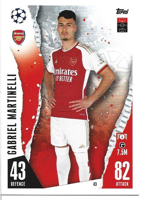 043.  Gabriel Martinelli  - Arsenal