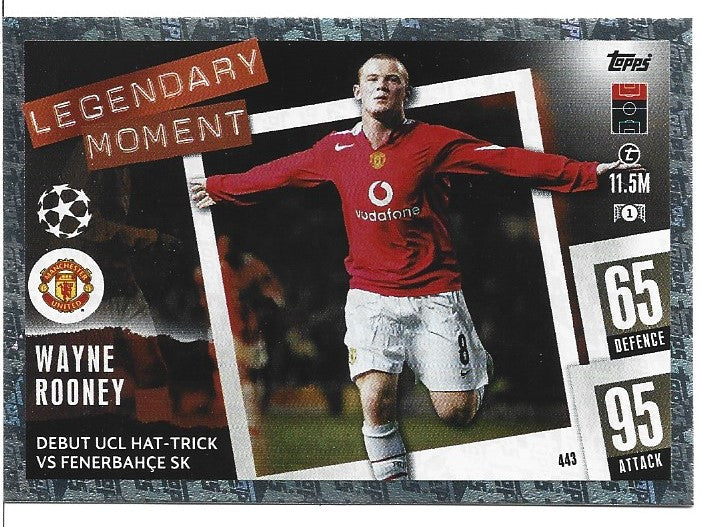 443. WAYNE ROONEY - MANCHESTER UNITED - LEGENDARY MOMENT