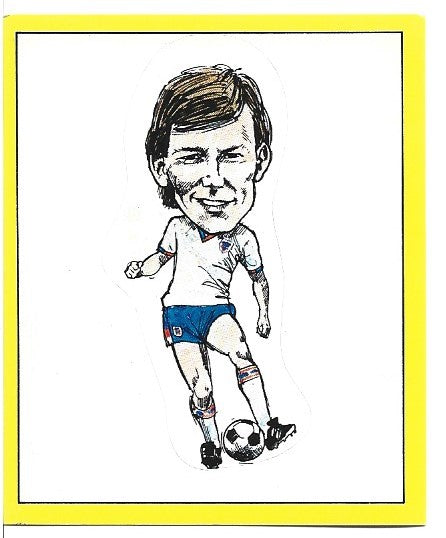 445. BRYAN ROBSON - MANCHESTER UNITED - CAPTAIN OF ENGLAND