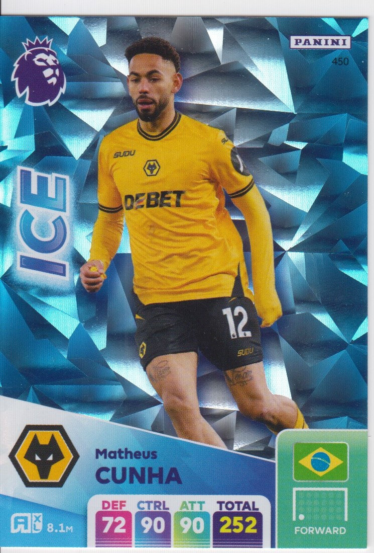 450. MATHEUS CUNHA - WOLVERHAMPTON - ICE