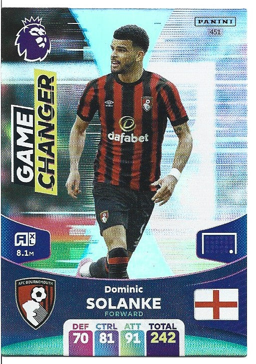 451.  Dominic Solanke - AFC Bournemouth - GAME CHANGER