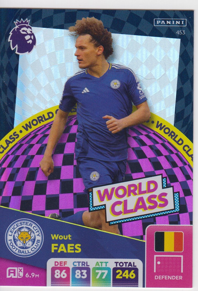 453. WOUT FAES - LEICESTER CITY  - WORLD CLASS