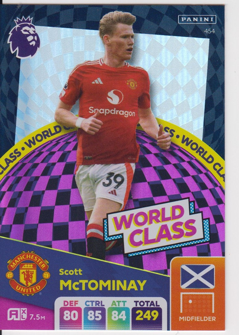 454. SCOTT MCTOMINAY - MANCHESTER UNITED  - WORLD CLASS