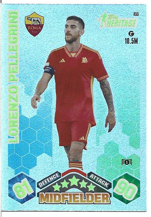 455. LORENZO PELLEGRINI - AS ROMA - HERITAGE