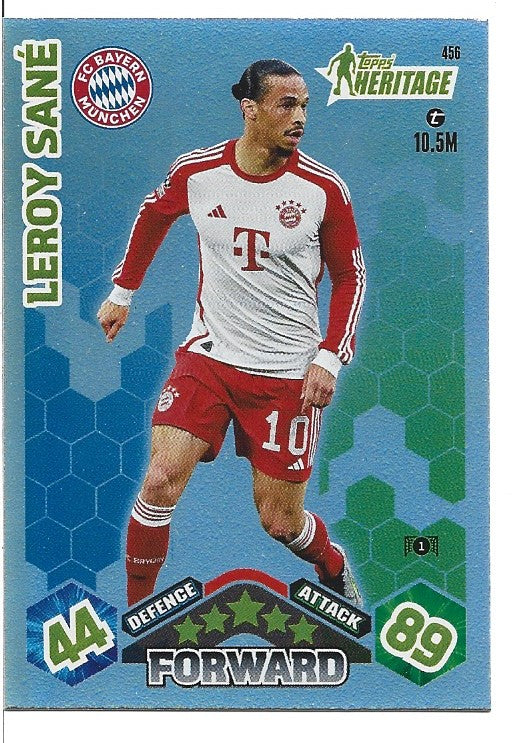 456. LEROY SANE - FC BAYERN MUNCHEN - HERITAGE