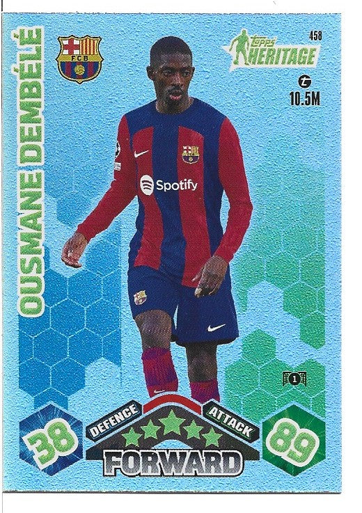 458. OUSMANE DEMBELE - FC BARCELONA - HERTIAGE