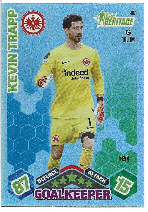467. KEVIN TRAPP - EINTRACHT FRANKFURT - HERITAGE