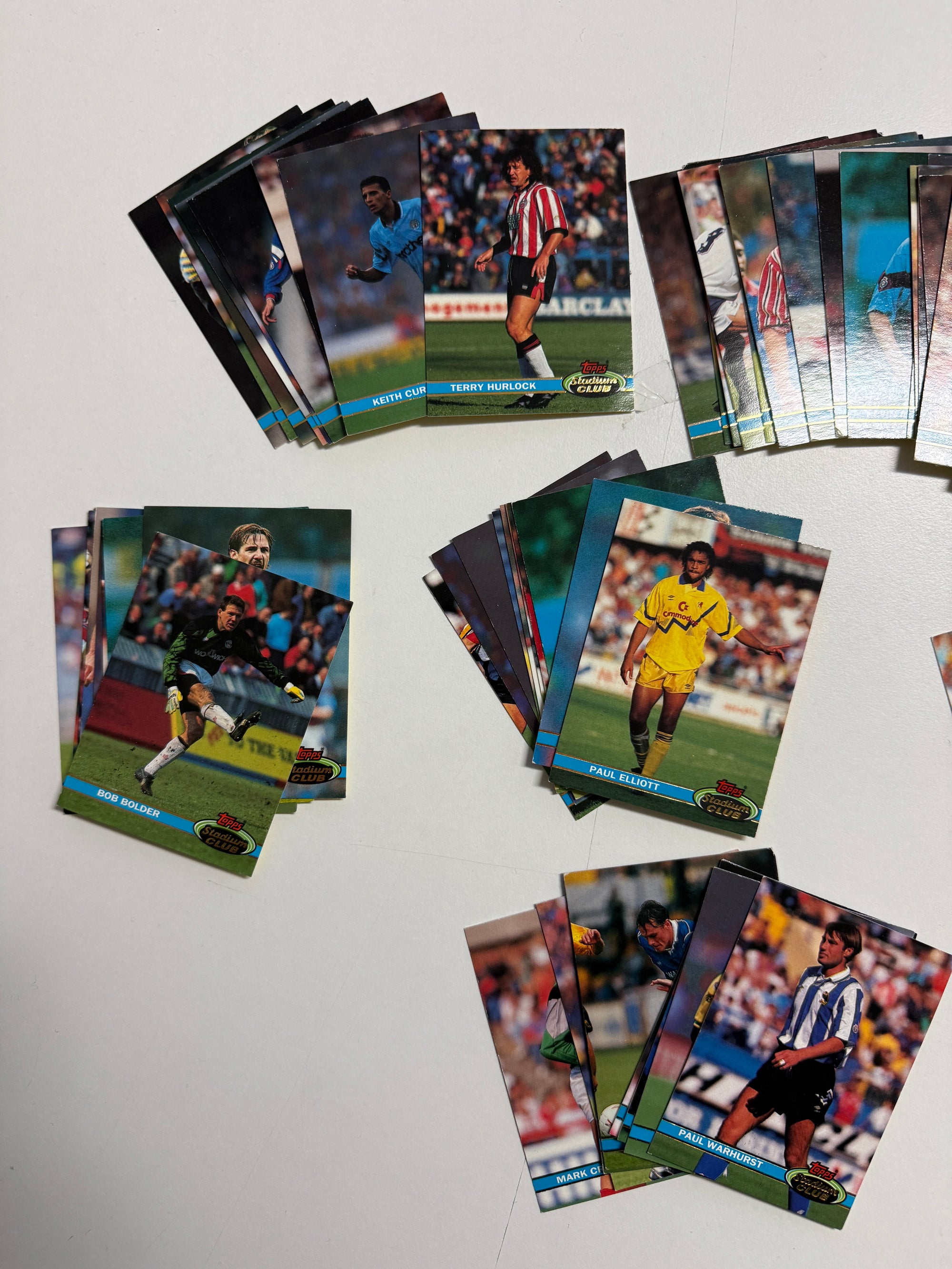 TOPPS STADIUM CLUB 1992/93 - LOT - PERFEKT START FOR DIN PERSONLIGE SAMLING