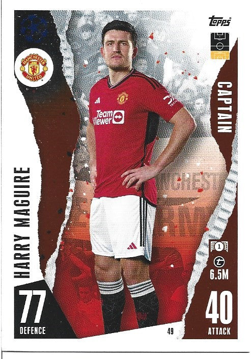 049.  Harry Maguire  - Manchester United -  Captain