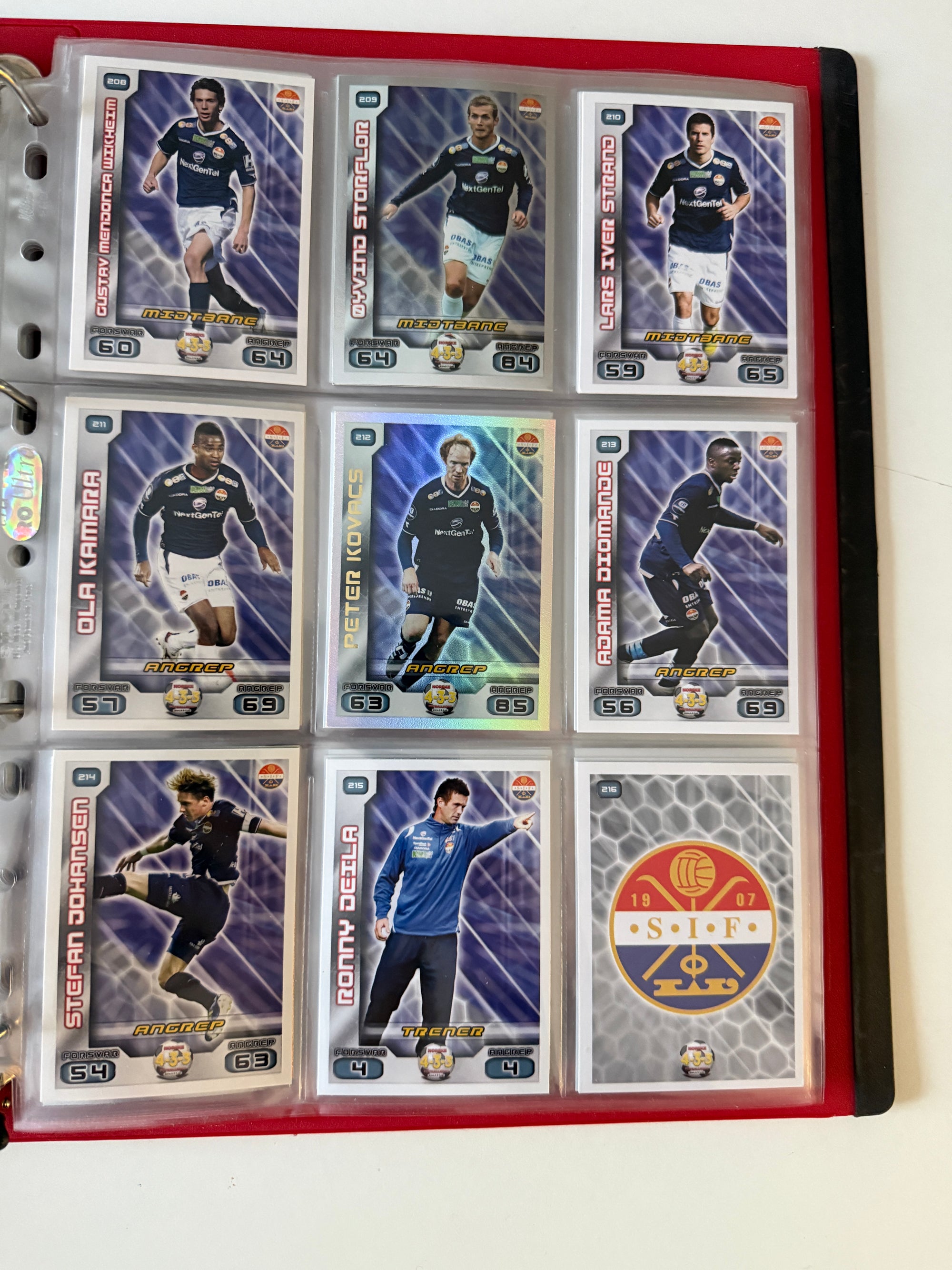 TIPPELIGAEN 2012 - KOMPLETT SERIE - BASE, TRENER, BADGE, INSERTS, PREMIEKORT & EN UÅPNET PAKKE