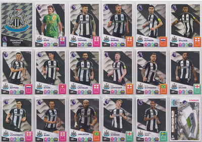 NEWCASTLE UNITED - LOT - PREMIER LEAGUE - 5 LAGSETT