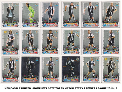 NEWCASTLE UNITED - "SUPERLOT" - MATCH ATTAX - 10 LAGSETT
