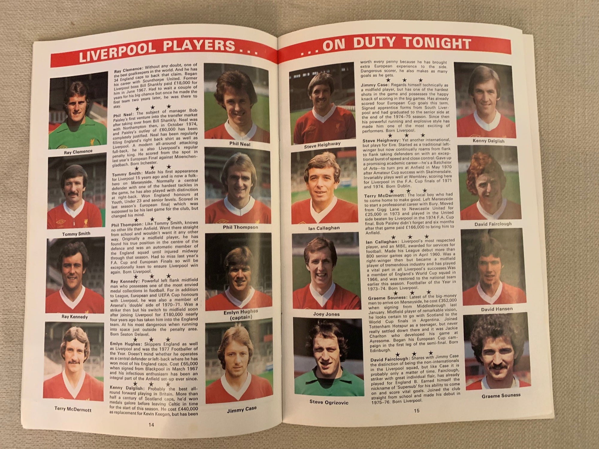 LIVERPOOL - 1978-10.05 - CLUB BRUGGE VS - LIVERPOOL - UEFA-CUP FINAL