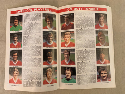 1978-10.05 - CLUB BRUGGE VS - LIVERPOOL - UEFA-CUP FINAL