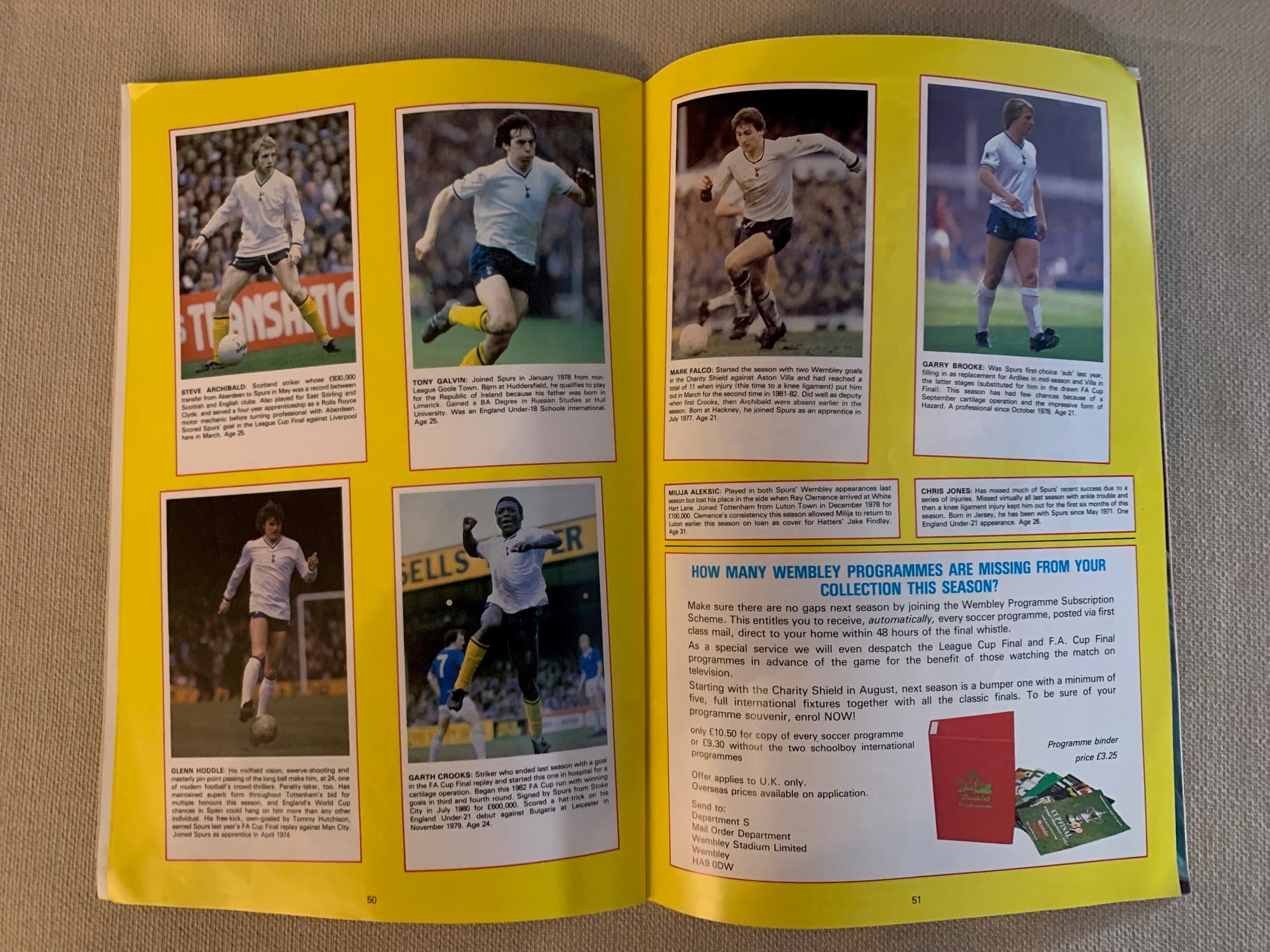 TOTTENHAM HOTSPUR - 1982- 22.05 - QUEENS PARK RANGERS VS TOTTENHAM HOTSPUR - FA CUP FINAL 1982