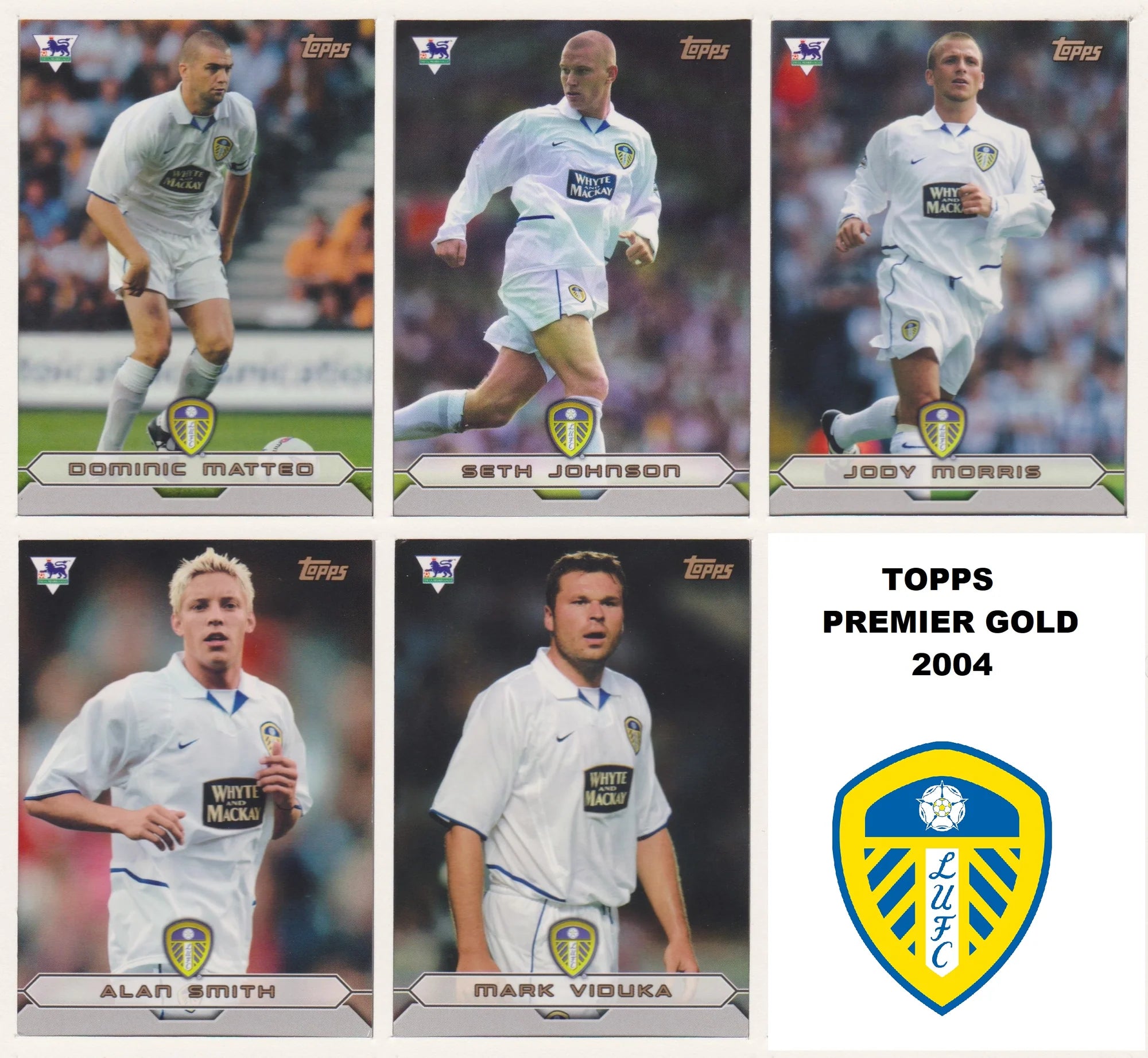 LEEDS UNITED - LOT - PREMIER GOLD  - 4 LAGSETT