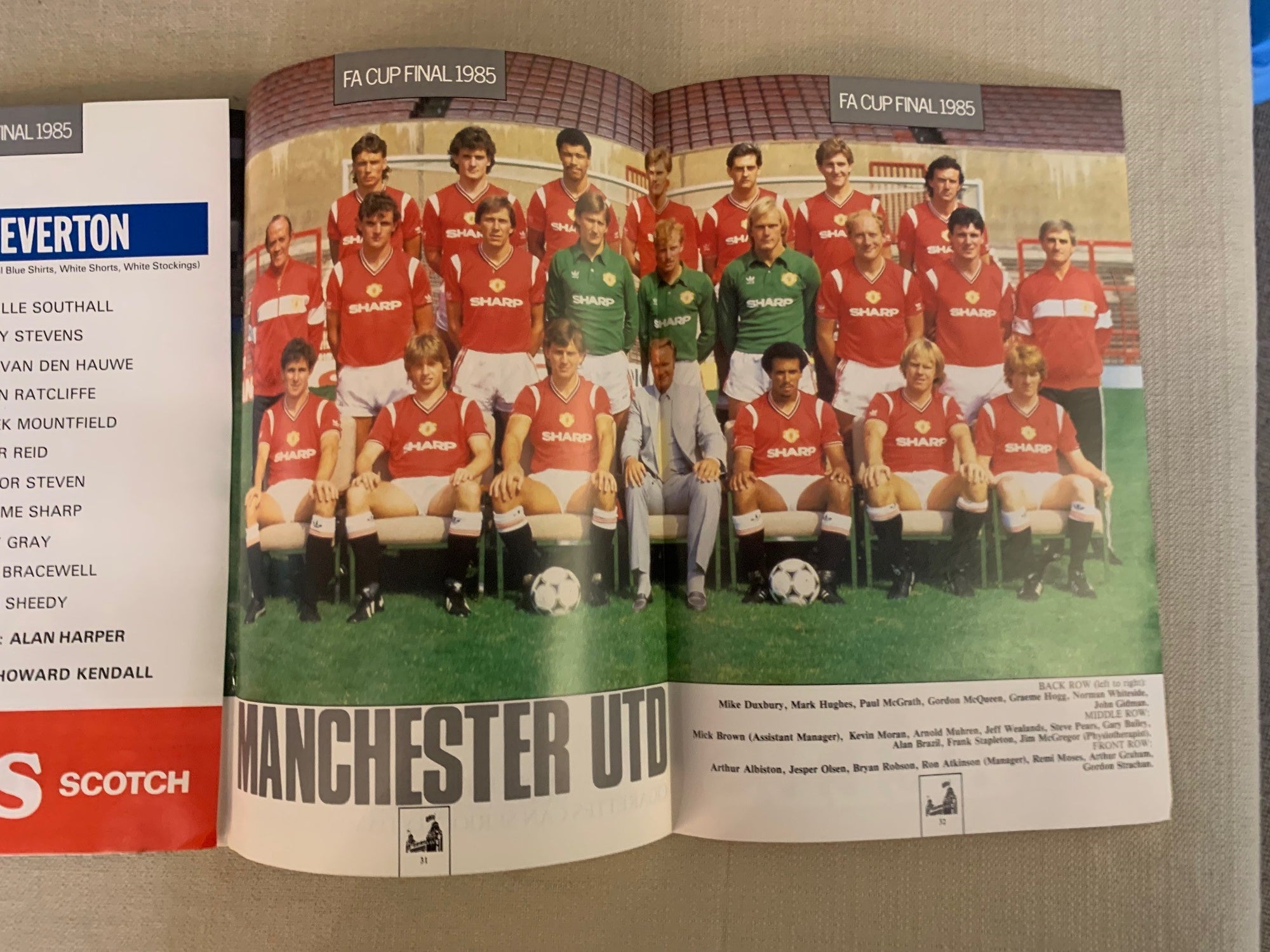 MANCHESTER UNITED - 1985-18.05 - MANCHESTER UNITED VS EVERTON - FA-CUP FINAL 1985