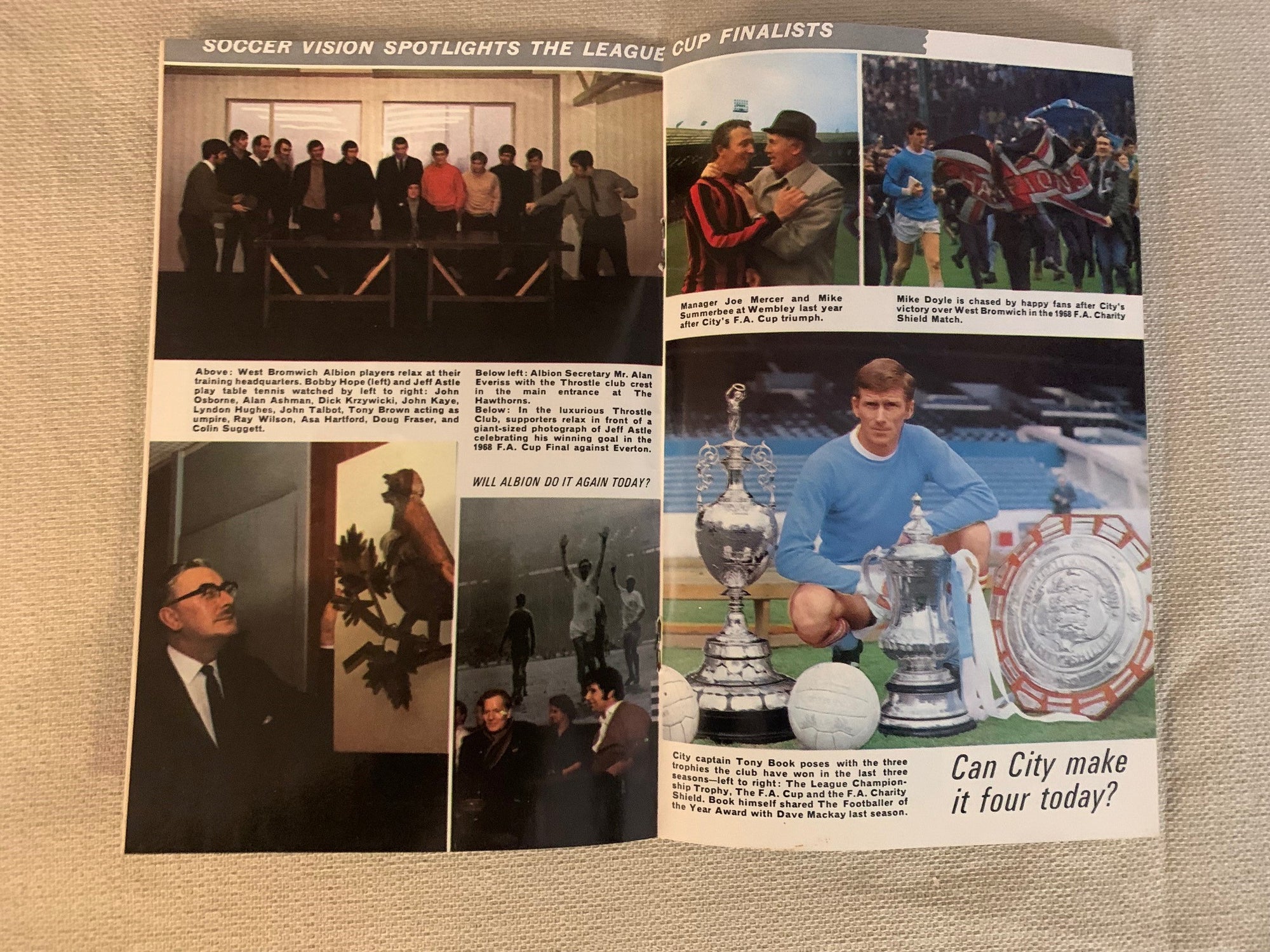 MANCHESTER CITY - 1970-09.03 - MANCHESTER CITY VS WEST BROMWICH ALBION - LEAGUE-CUP FINALE -2S