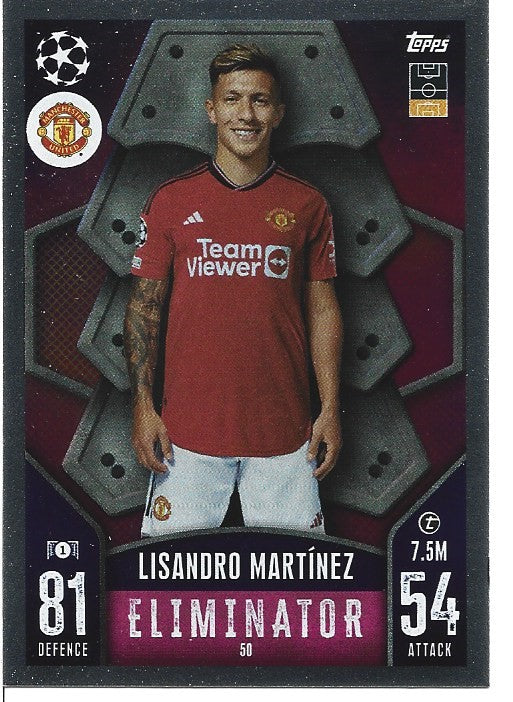 050.  Lisandro Martínez  - Manchester United  -  Eliminator