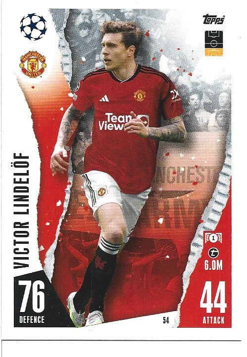 054.  Victor Lindelöf  - Manchester United