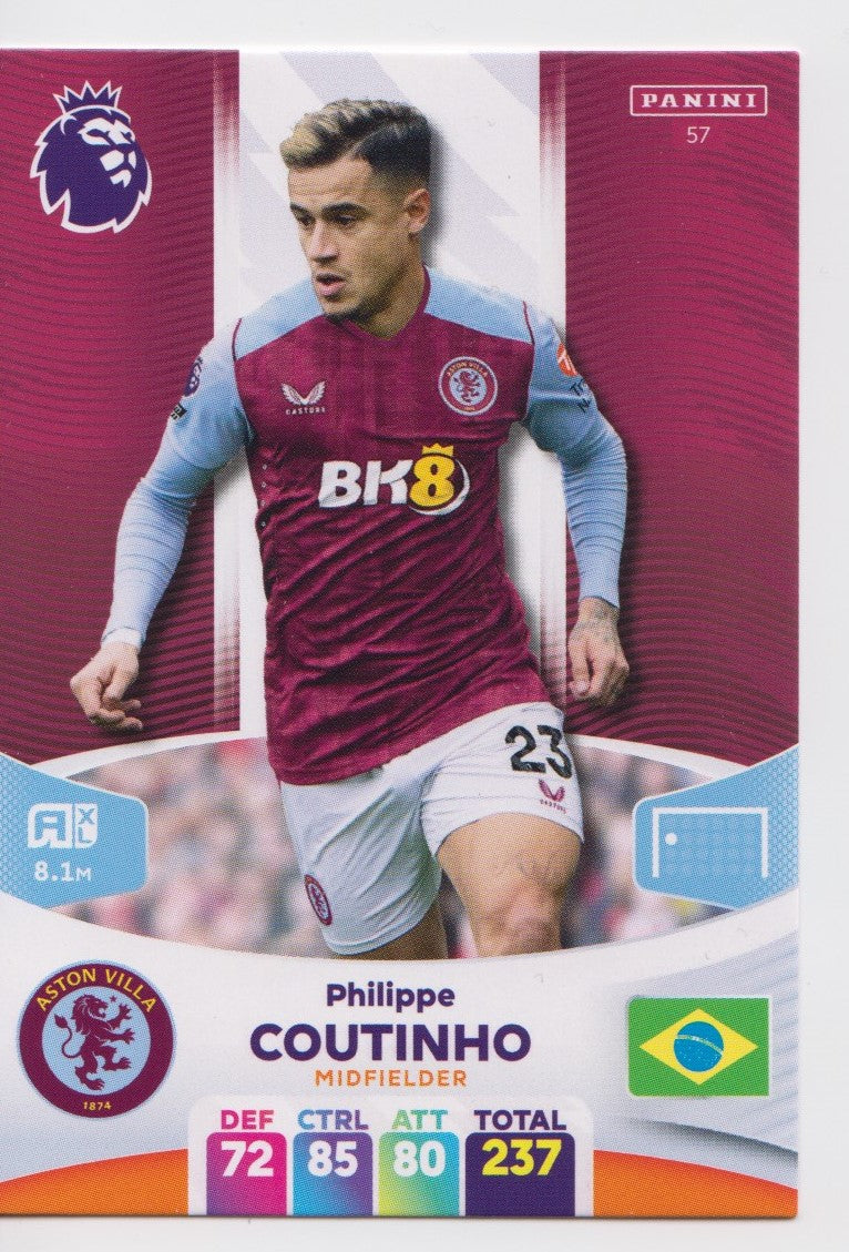 057.  Philippe Coutinho - Aston Villa
