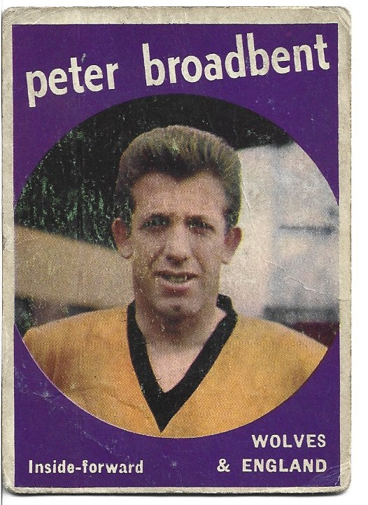 058. PETER BROADBENT - WOLVERHAMPTON WANDERES