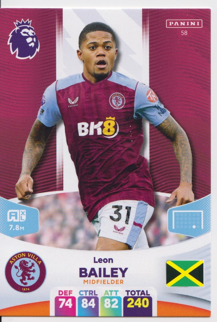 058.  Leon Bailey - Aston Villa