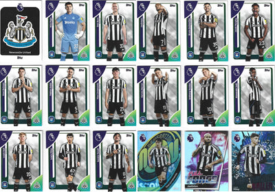 NEWCASTLE UNITED - LOT - PREMIER LEAGUE - 5 LAGSETT