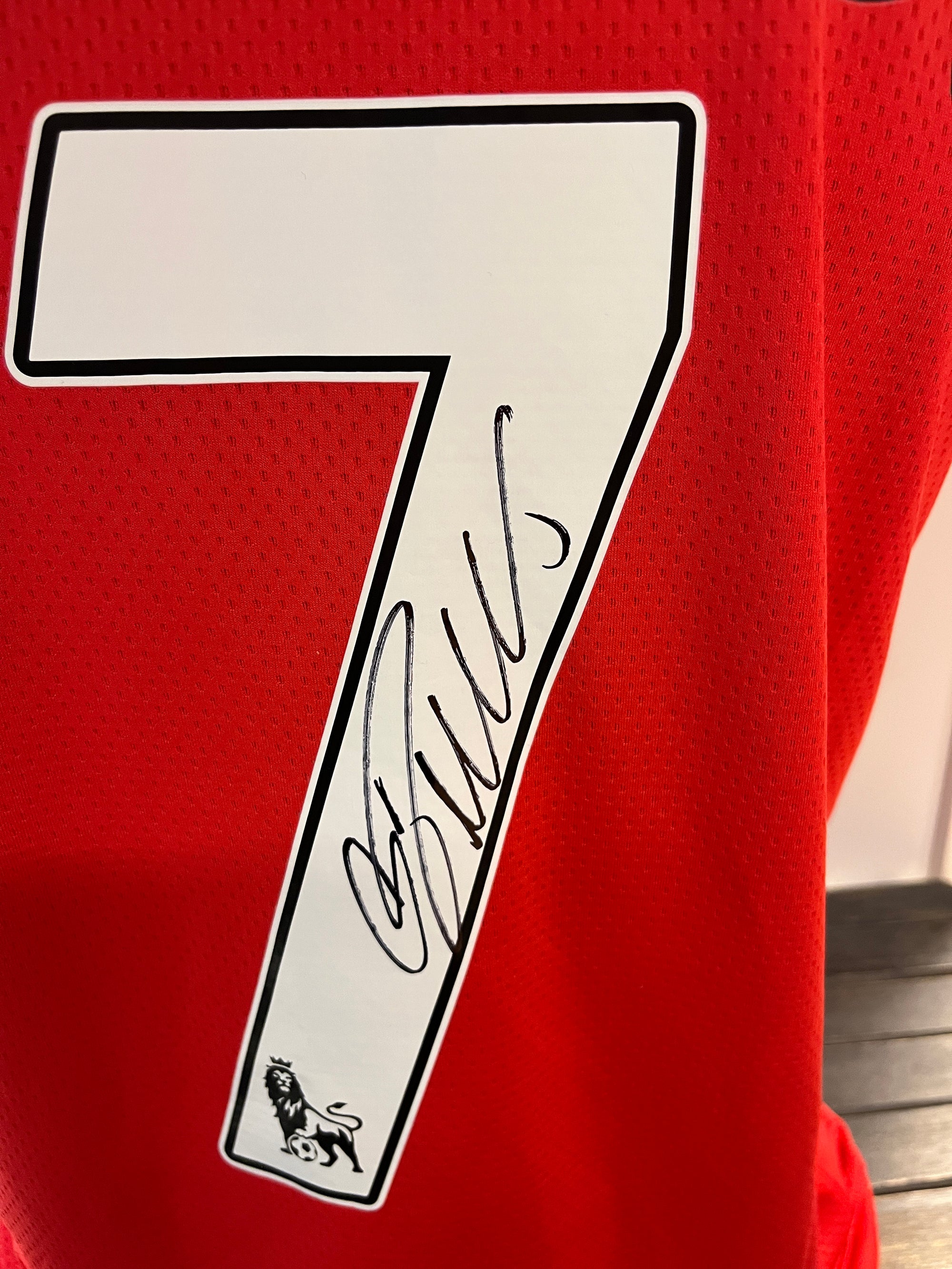CRISTIANO RONALDO - SIGNERT DRAKT MED EKTEHETSBEVIS/COA