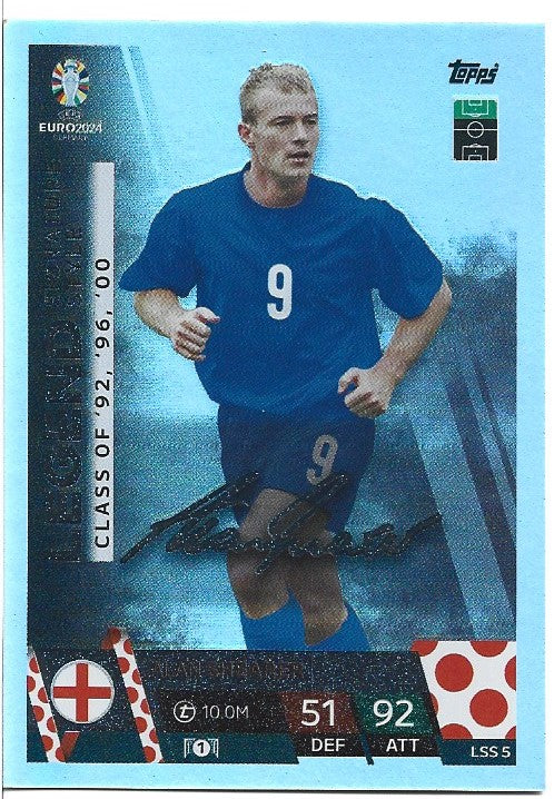 LSS.005 - ALAN SHEARER - ENGLAND - LEGEND SIGNATURE STYLE