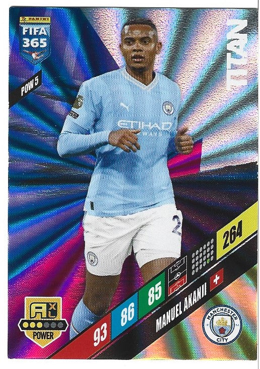 POW 05 - MANUEL AKANIJ - MANCHESTER CITY - TITAN