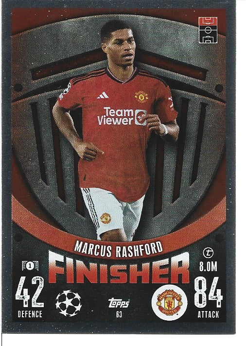 063.  Marcus Rashford  - Manchester United  -  Finisher