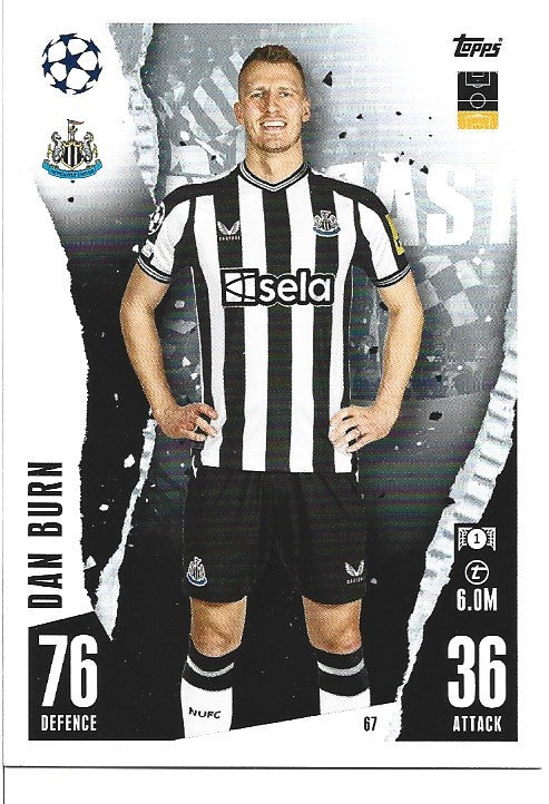 067.  Dan Burn  - Newcastle United