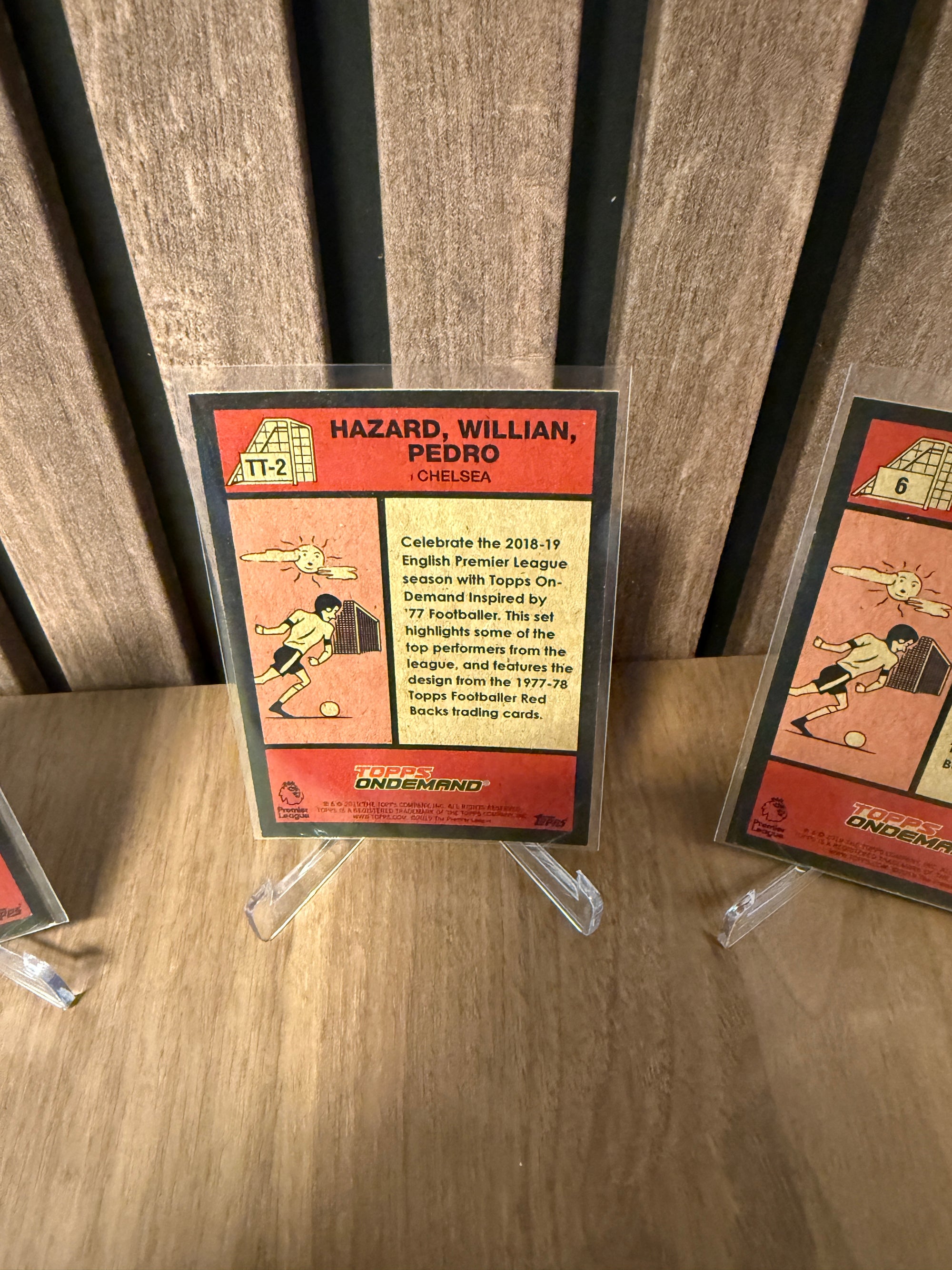CHELSEA - EDEN HAZARD LOT - TOPPS ONDEMAND