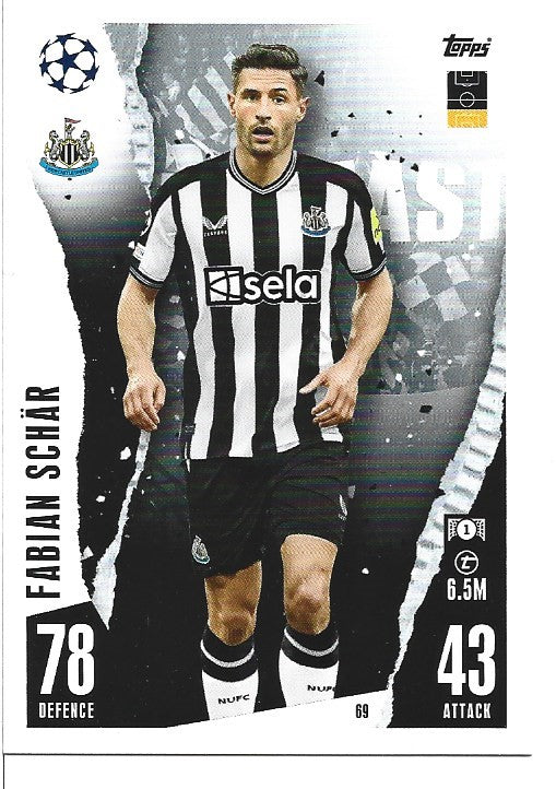 069.  Fabian Schär  - Newcastle United