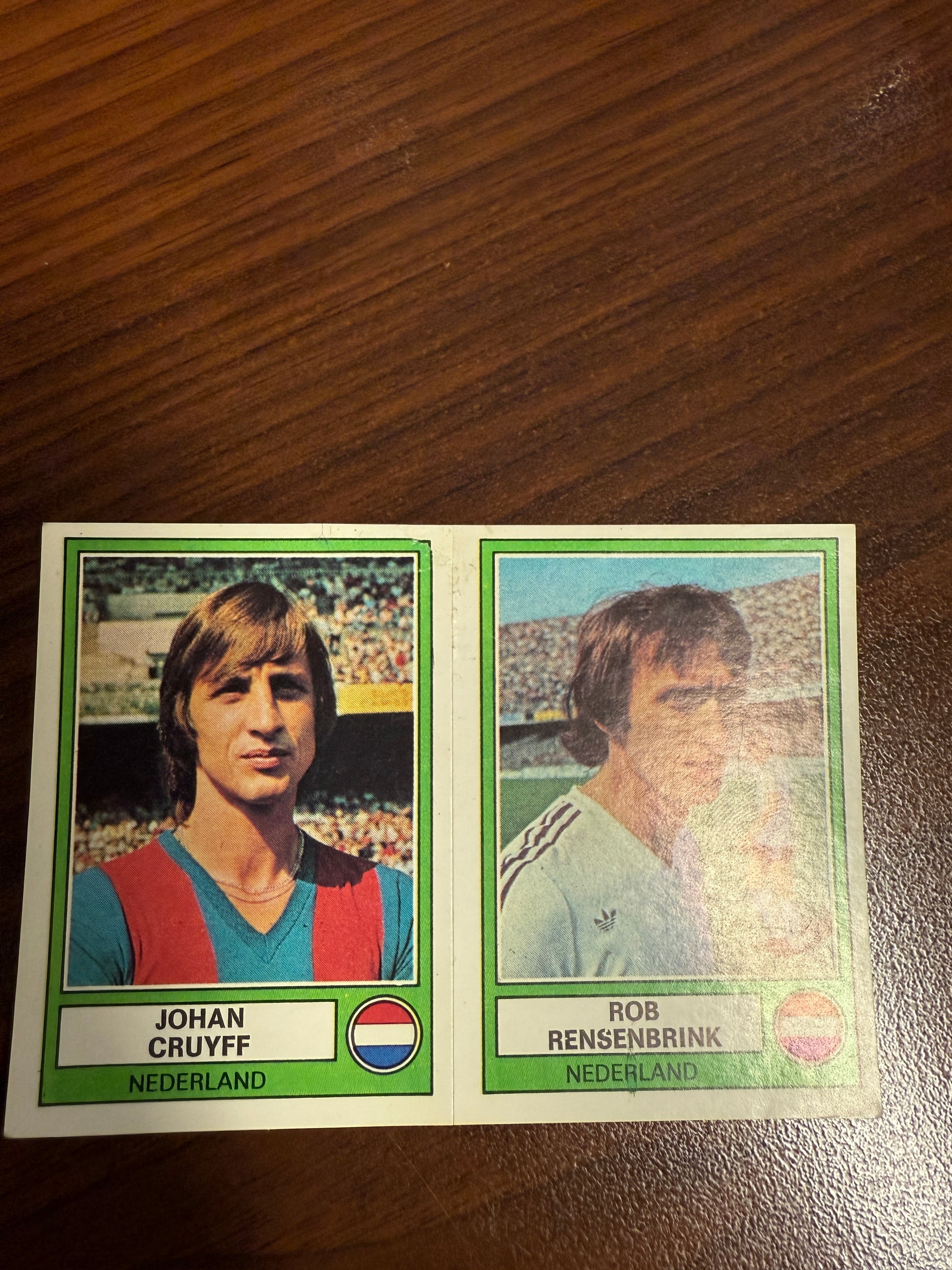 182 - A.B. JOHAN CRUYFF - ROB RENSENBRINK - NEDERLAND