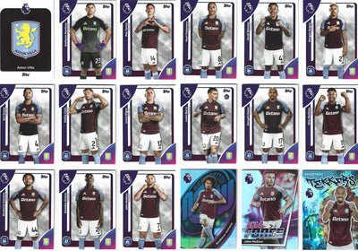 ASTON VILLA - LOT - PREMIER LEAGUE - 6 LAGSETT