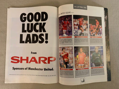 1985-18.05 - MANCHESTER UNITED VS EVERTON - FA-CUP FINAL 1985