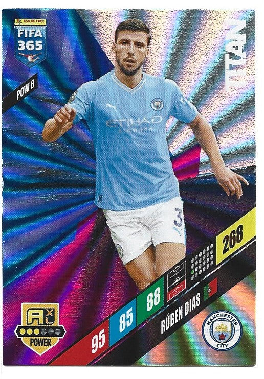 POW 06 - RUBEN DIAS - MANCHESTER CITY - TITAN